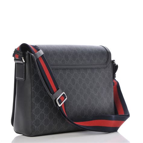 sacoche gucci noire|sacoche gucci messenger.